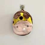 Mochila Infantil De Peluche Con Divertidos Diseños De Animales jirafa