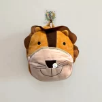 Mochila Infantil De Peluche Con Divertidos Diseños De Animales leon