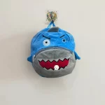 Mochila Infantil De Peluche Con Divertidos Diseños De Animales tiburon