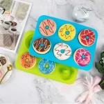 Molde de silicona para donas