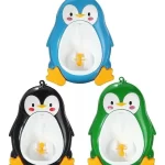 Orinal portátil infantil de pingüino-1