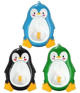 Orinal portátil infantil de pingüino-1
