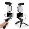 SOPORTE ESCRITORIO LUZ LED 5 EN 1 SELFIE