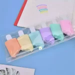 Set X12 Resaltadores Colores Pastel Infantiles helado