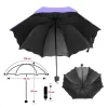 Sombrilla Mágica Cambia Color Agua Protección Filtro morado 1