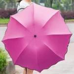 Sombrilla Mágica Cambia Color Agua Protección Filtro rosado 1