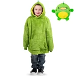 BUZO SACO EN FORMA DE PELUCHE HUGGLE PET VERDE