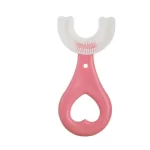 Cepillos De Dientes Para Niños En Forma De U rosado