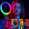 Aro De Luz Rgb Led Flash 26 Cm Fotografía Selfie + Trípode 1