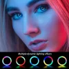 Aro De Luz Rgb Led Flash 26 Cm Fotografía Selfie + Trípode 3