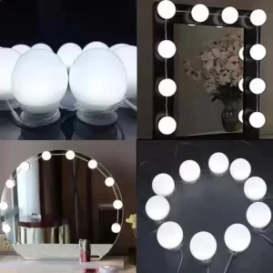 Luces redondas para espejo