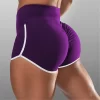 Short realce push up morado