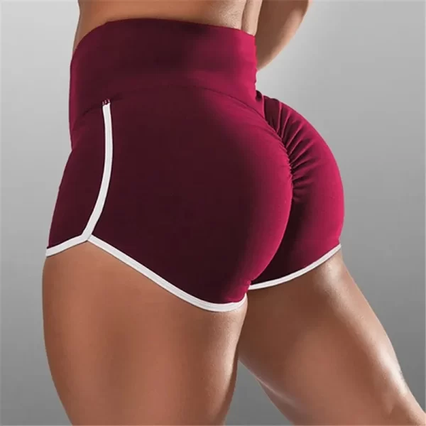 Short realce push up rojo