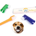 Crema Dental Perros + 3 Kit Cepillos De Dientes 2