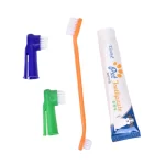 Crema Dental Perros + 3 Kit Cepillos De Dientes 5