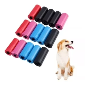 1200 Bolsas biodegradables para mascota + obsequio (gratis 1 hueso dispensador.)