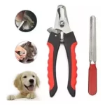 Corta uñas para perro con lima kit corta uñas cortador grande 5