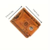 Billetera con diseño de dólar color marrón