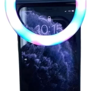 Aro Luz Mini Para Celular O Portátil, Recargable