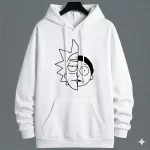 Buzos-Hoodies-con-Capota-Rick-y-Morty-Estampado