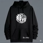 Buzos-Hoodies-con-Capota-Rick-y-Morty-Estampado