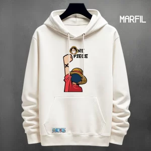 Buzos y Hoodies con Capota One Piece Estampado