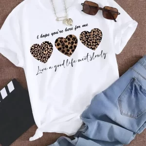 Camisetas para Dama Diseño 3 Corazones