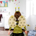 Disfraz Abeja Alas Diadema Niñas Halloween
