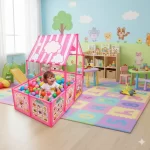 Casita Carpa Hello Kitty Piscina De Pelotas