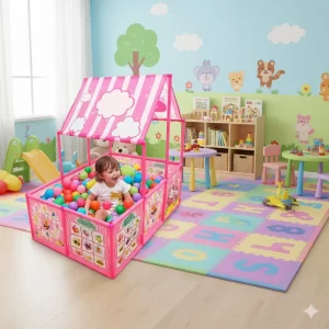 Casita Carpa Hello Kitty Piscina De Pelotas