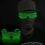 Gafas LED Luminosas Luz Neón Para Fiesta