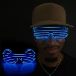 Gafas LED Luminosas Luz Neón Para Fiesta