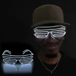 Gafas LED Luminosas Luz Neón Para Fiesta