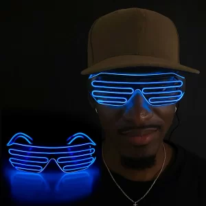 Gafas LED Luminosas Luz Neón Para Fiesta
