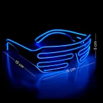 Gafas LED Luminosas Luz Neón Para Fiesta