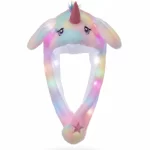 Gorro De Unicornio con Orejas Luminoso para Ninos