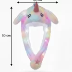 Gorro De Unicornio con Orejas Luminoso para Ninos