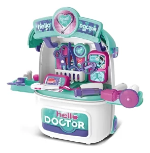 Juego Maletín Infantil Set Hello Doctor 2 En 1