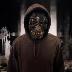 Máscara Calavera Mandíbula Móvil Halloween