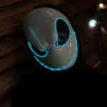 Mascara Jack Luz Neon Halloween