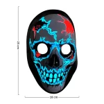 Mascara Luminosa Calavera