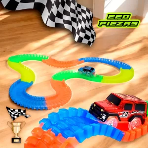 Pista-Armable-Neon-De-Carreras