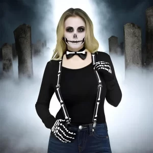 Set Esqueleto Halloween con Tirantes