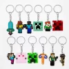 Llaveros de Minecraft en PVC Pack x12 uds
