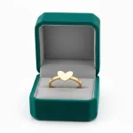 Anillo Corazón Ancho Talla 7