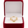 Anillo Corazón Colgante Talla 7