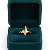 Anillo Electro Dorado Talla 7