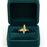 Anillo Electro Dorado Talla 7