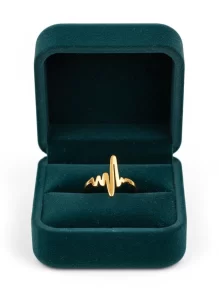 Anillo Electro Dorado Talla 7