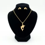 Collar-y-Aretes-Diseno-Delfin